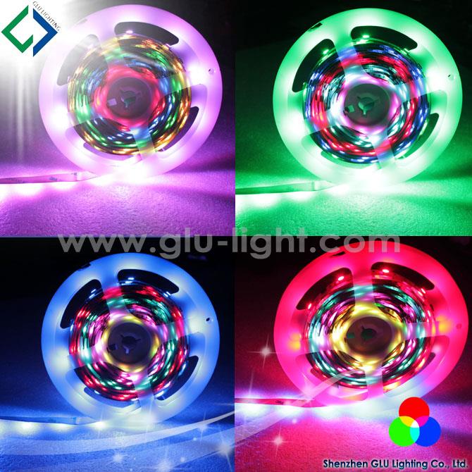 3 year warranty 12V WS2811 digital RGB 5050 led strip light