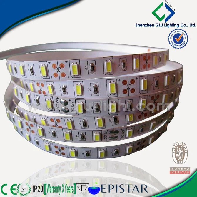 0.5W per led, 50-55lm 5630 samsung/Epistar strip, 12/24v 5630 samsung strip