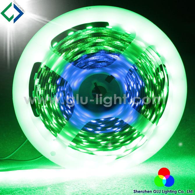 Bottom price outdoor ip68 ws2812b waterproof 5V digital RGB led strip