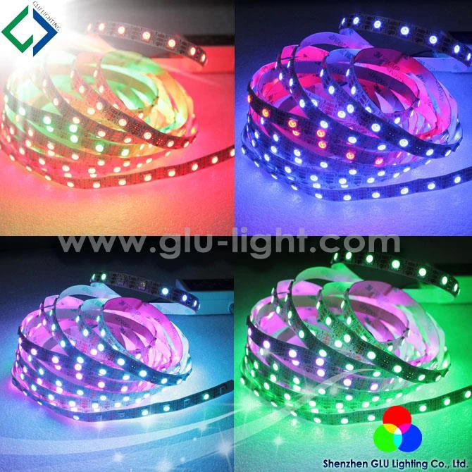 Wholesle 5V addressable apa102 rgb led strip 
