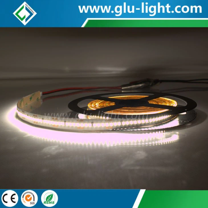 Led light china 4 OZ  high CRI Ra95 6000K 240 leds/m 24V 2216 led tape light 