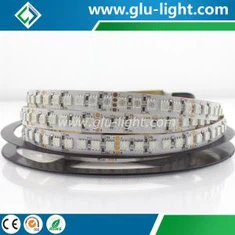 Itin šviesi vienos eilės 24 V 120 LED/m 5050 RGB LED juostelė ant 12 mm 4 OZ vario PCB