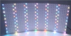 22Khz be mirgėjimo RGB APA102 LED pikselių skydelis visų spalvų 5 V lankstus skaitmeninių pikselių LED šviesos skydelis